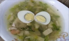 Легкий куриный супчик