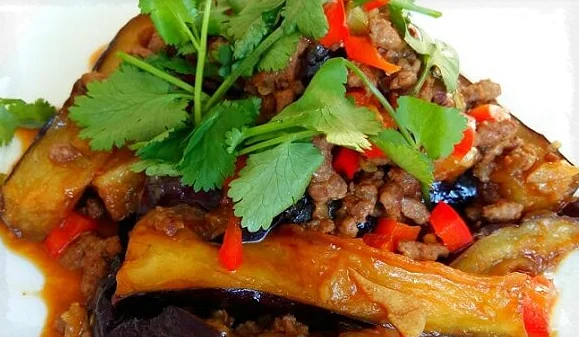 баклажаны с мясом