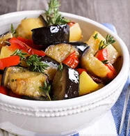 Рагу с баклажанами