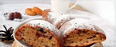 Пирог овсяный с бананом и творогом ДА