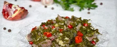 Чакапули тушеная баранина по-грузински