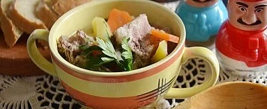 Шурпа из баранины в мультиварке