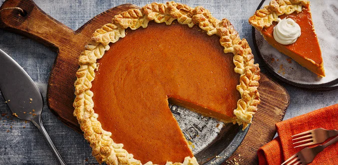Тыквенный пирог. \ Фото: food-images.files.bbci.co.uk.