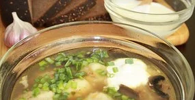 Суп с галушками рецепт