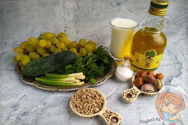 Ингредиенты для зеленого гаспачо