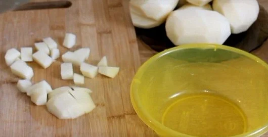 Режем картошку