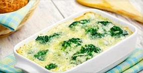 Запеканка из брокколи в духовке