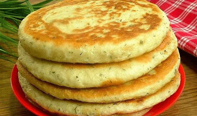 Гороховые лепешки на кефире