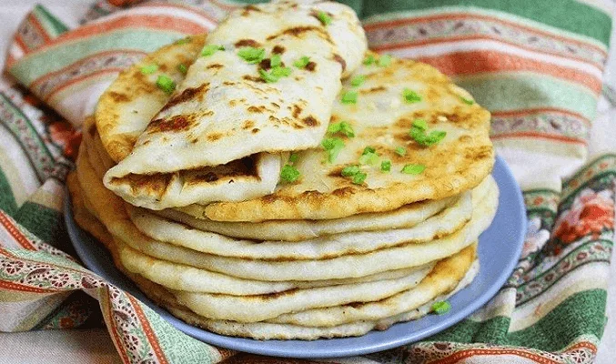 Лепешки с картофелем на сковороде