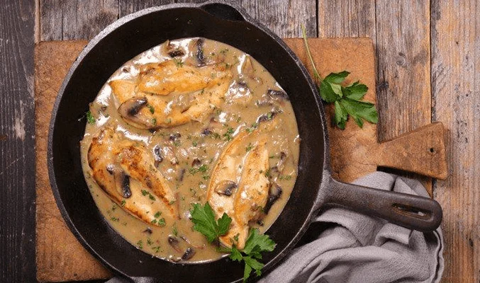 Мясо со сливками по-испански - рецепты