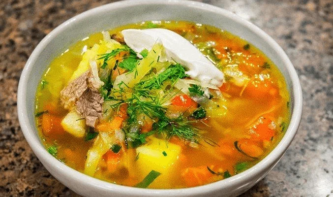 Щи с мясом - рецепты