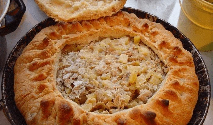 Простой пирог с мясом - рецепты