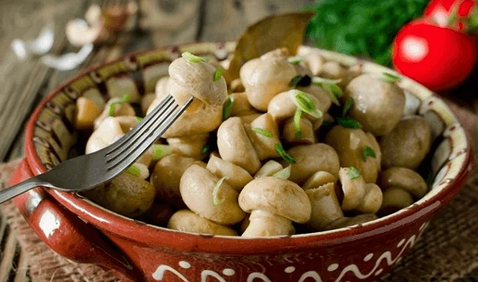 Маринованные шампиньоны холодным способом