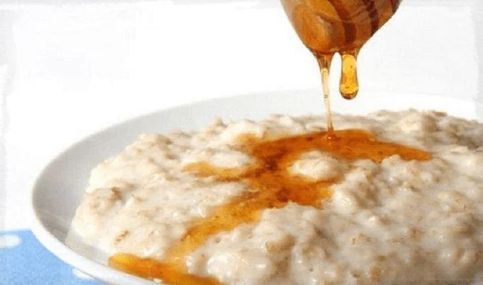 Пшенная каша с медом на молоке