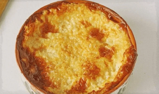 Молочная пшенная каша в духовке
