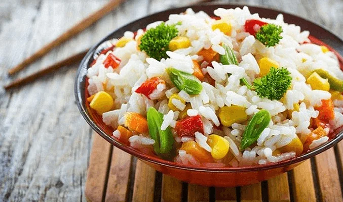 Рисовая каша с овощами