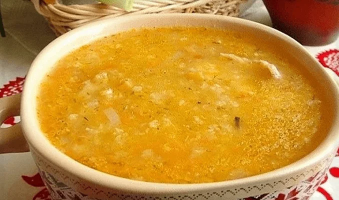 Суп-капустница с пшеном