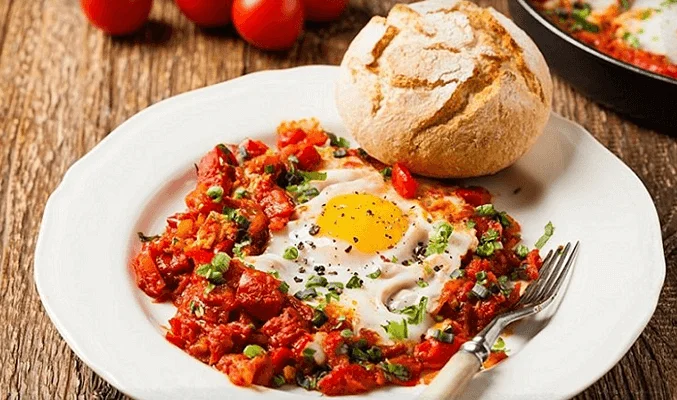 Шакшука с кабачками