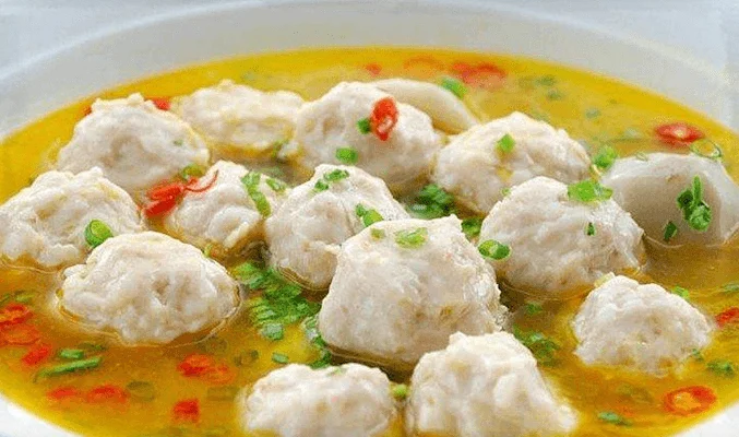 Суп с рыбными фрикадельками