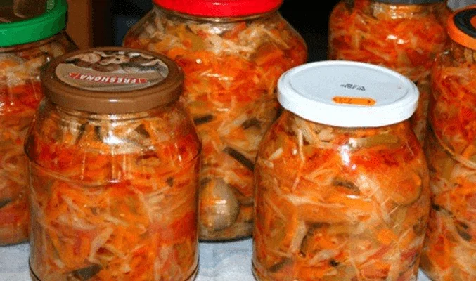 Овощная заготовка на зиму