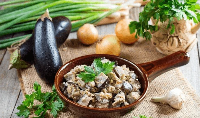 Баклажаны «под грибы»