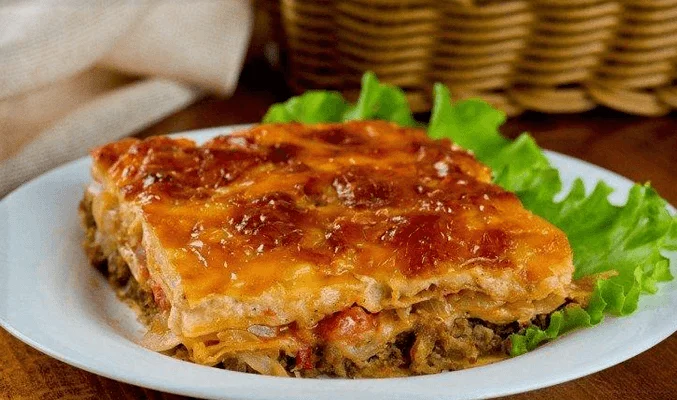 Лазанья из лаваша
