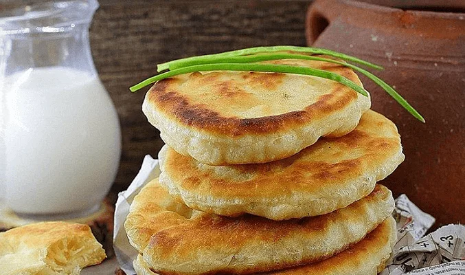 Лепешки на молоке