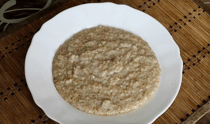 Пшеничная каша на воде