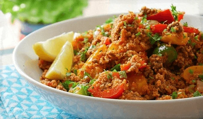 Пшеничная каша с овощами