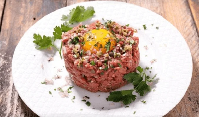 Классический тартар из говядины