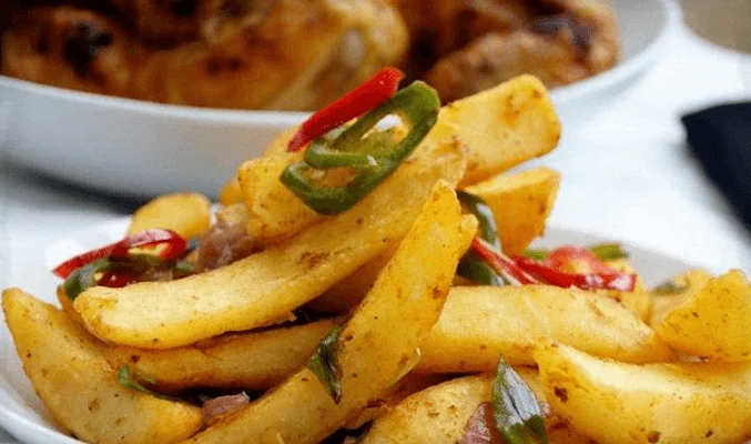 Острая жареная картошка