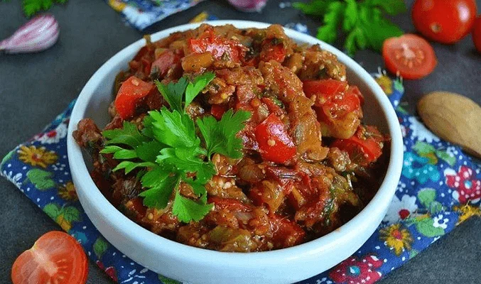 Икра из баклажанов по-балкански
