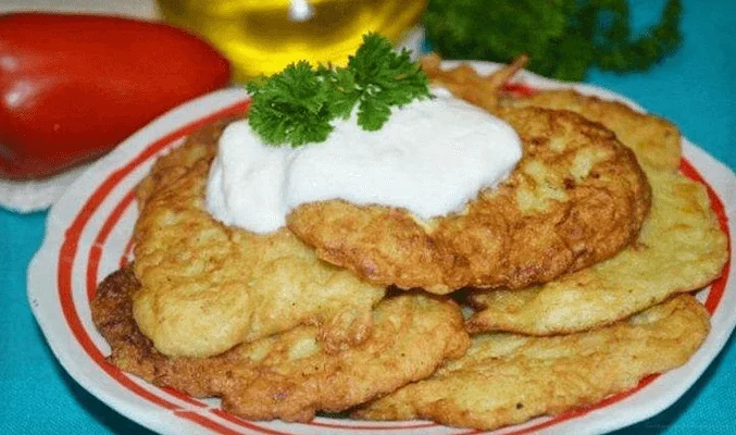 Оладьи из кабачков с манкой