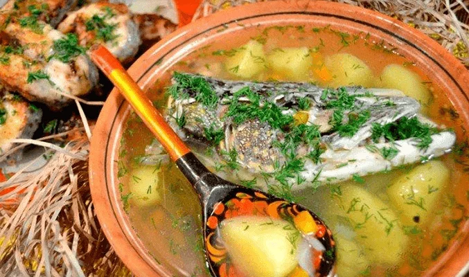Рыбный суп из щуки