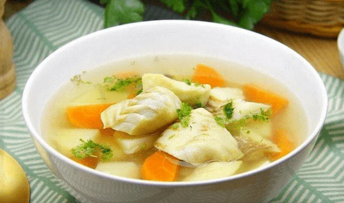 Рыбный суп из трески