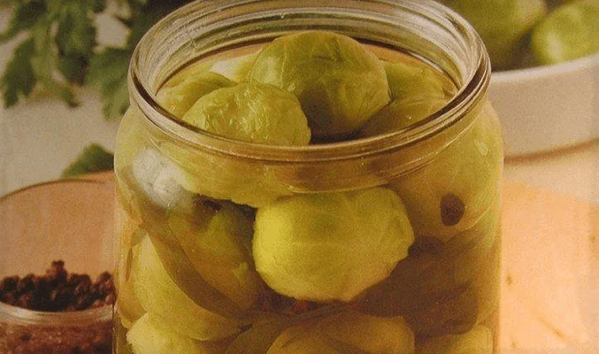 Салат из брюссельской капусты на зиму
