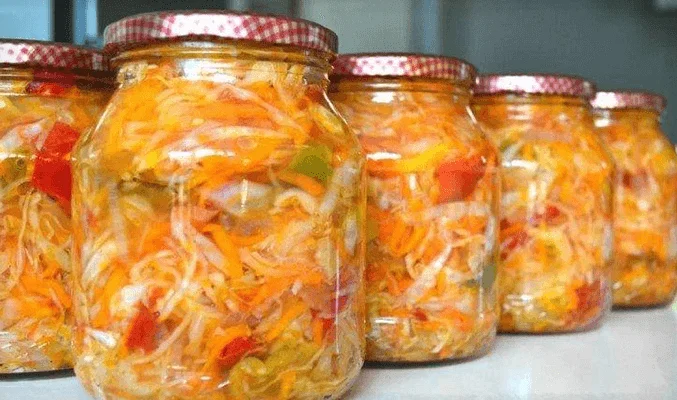 Салат из капусты без уксуса