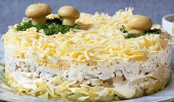Салат «Полянка»