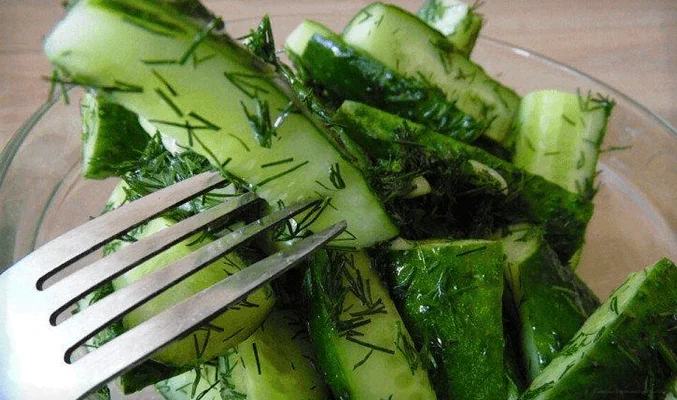 Огуречная закуска