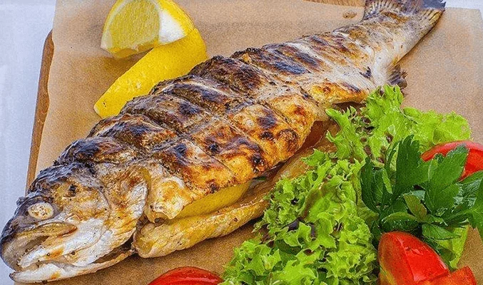 Рыба на мангале