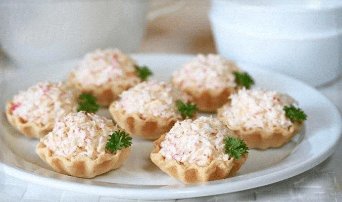 Начинка с крабовыми палочками