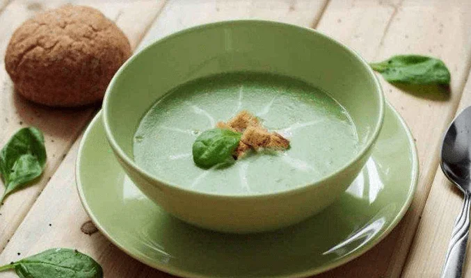 Суп-пюре со шпинатом - вкусные рецепты