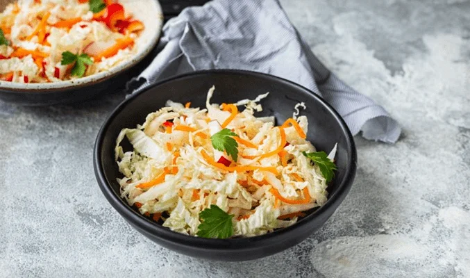 20 самых вкусных ПП салатов из пекинской капусты