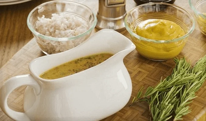 Заправка с винным уксусом