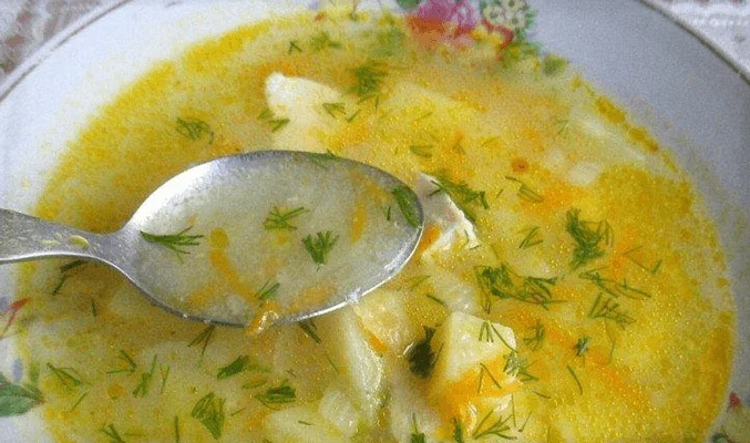 Суп из индейки с манкой