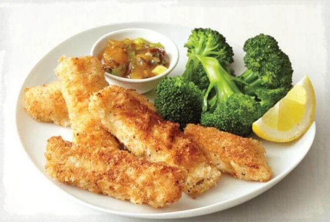 Пикантные крабовые палочки. \ Фото: foodnetwork.com.