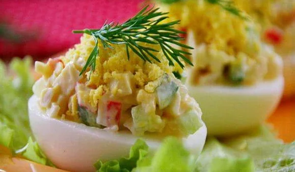 25 вкусных рецептов начинок для фаршированных яиц