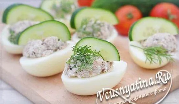25 вкусных рецептов начинок для фаршированных яиц