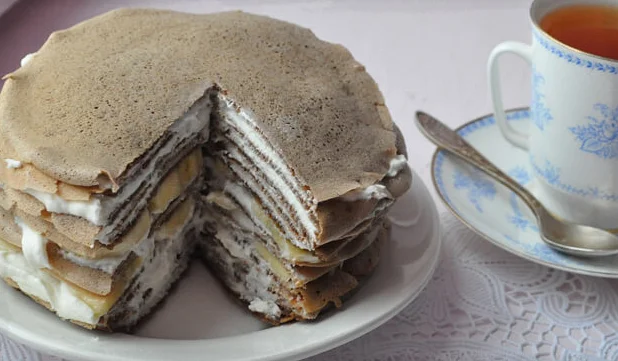 Торт с кремом