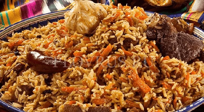Приготовления плова с баранины